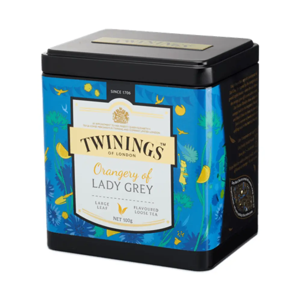 Trà Nữ Bá Tước, Orangery of Lady Grey, Loose Tea Leaf, 3.5 oz (100g) - TWININGS